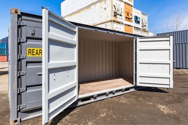20 FT Used Open Side Shipping Container - Image 6