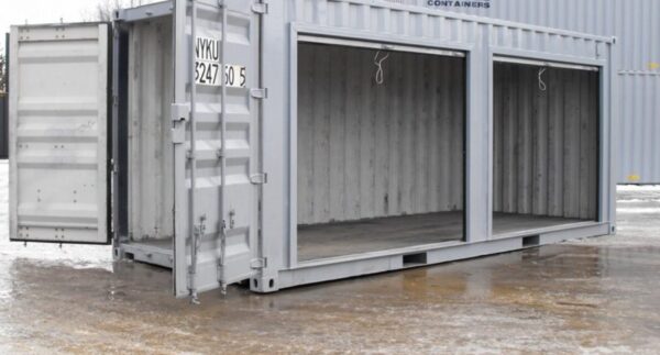 20 FT Roll Up Door Shipping Container - Image 4